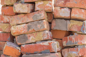 heap of old bricks