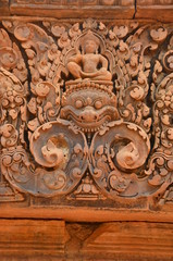 Banteay Srei angkor cambodia ancient sculpture relief