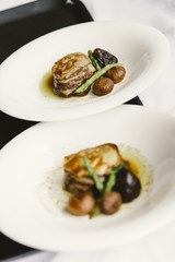 Main dish during an event or wedding