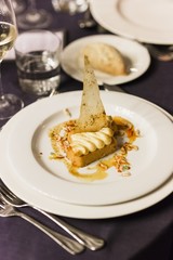 Main dish during an event or wedding