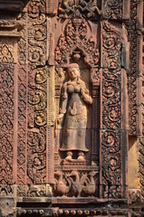 Banteay Srei angkor cambodia ancient sculpture relief