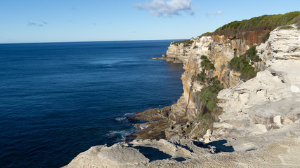 Cliff coastline Australia 