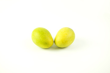 Mangifera indica, mango planted in southern Thailand tastes sour prefer to eat when the cooked or processed to a fruit jam