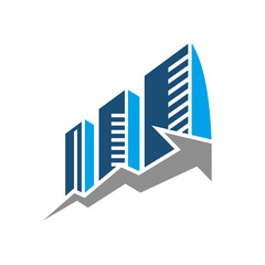 Fototapeta premium House Abstract Real Estate Logo Template