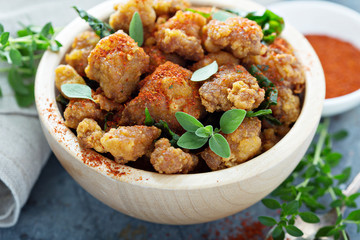 Spicy chicken nuggets