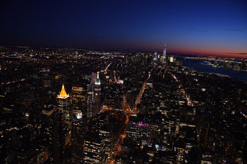 NYC Skyline at Night