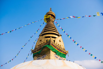 Swayambhunath - monkey temple in Nepal