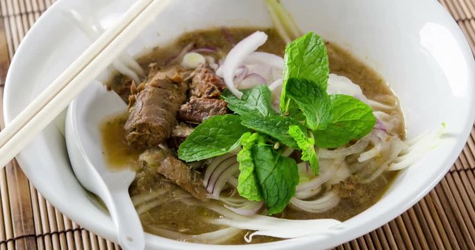 Assam or asam laksa