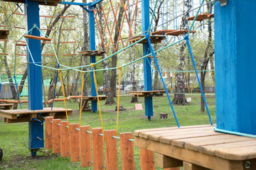 Playground for children in the park