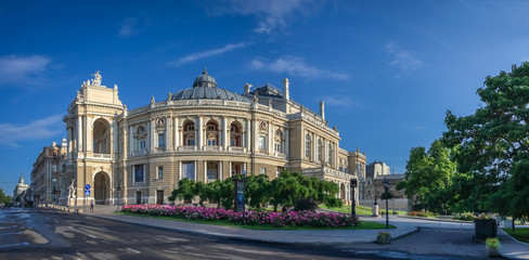 Fototapeta na wymiar Odessa Opera and Ballet House