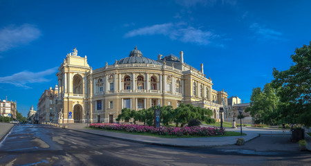 Fototapeta na wymiar Odessa Opera and Ballet House