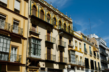 Fototapeta na wymiar Housing Apartments - Seville - Spain