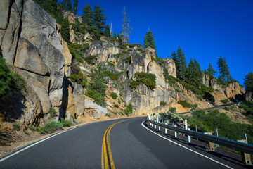 Sierra Mountain Road Incline