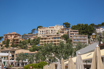 A view in Port Soller in Majorca