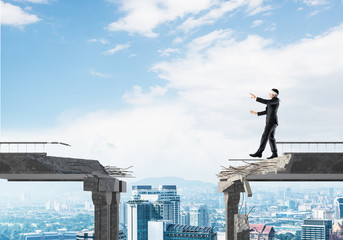 Hidden risks and dangers concept.