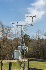 Small meteorological station 