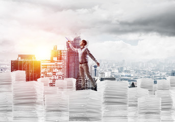 Study hard to become successful businessman.