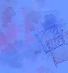 Abstract painting on canvas. Hand made art. Colorful texture. Modern artwork. Strokes of fat paint. Brushstrokes. Contemporary art. Artistic background image.