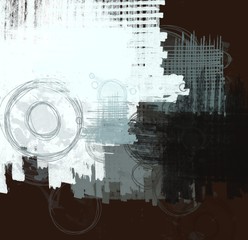 Abstract painting on canvas. Hand made art. Colorful texture. Modern artwork. Strokes of fat paint. Brushstrokes. Contemporary art. Artistic background image.