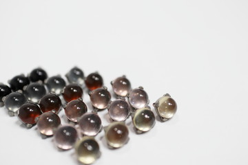 透明なプラボタン