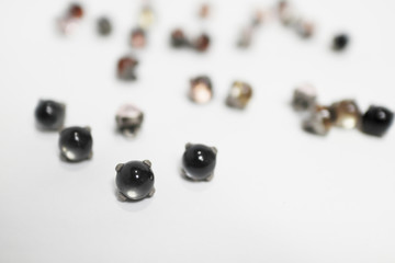 透明なプラボタン