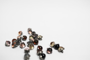 透明なプラボタン