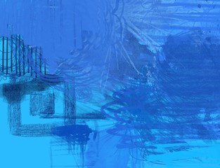 Abstract painting on canvas. Hand made art. Colorful texture. Modern artwork. Strokes of fat paint. Brushstrokes. Contemporary art. Artistic background image.