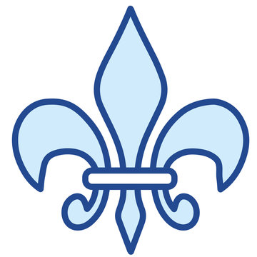 Lilie K&ouml;nig Vector Icon Illustration