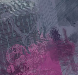 Abstract painting on canvas. Hand made art. Colorful texture. Modern artwork. Strokes of fat paint. Brushstrokes. Contemporary art. Artistic background image.