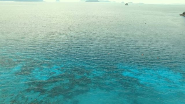 beautiful sea beach of nyang oo phee island andaman sea border thailand and myanmar