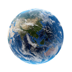 world globe earth 3d rendering. elements of this image furnished by NASA