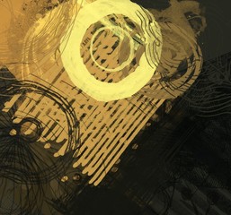 Abstract painting on canvas. Hand made art. Colorful texture. Modern artwork. Strokes of fat paint. Brushstrokes. Contemporary art. Artistic background image.