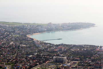 Fototapeta premium The panorama of Gelendzhik, Russia
