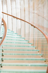 Modern Glass Staircase
