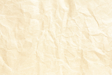 Old Crumpled brown paper texture
