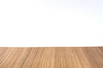 Perspective display brown pattern wood flooring with natural, em