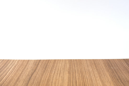 Perspective display brown pattern wood flooring with natural, em