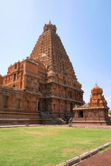 Brihadisvara Temple and Chandikesvara shrine, Tanjore, Tamil Nadu