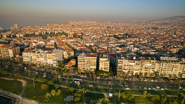 Karsiyaka aerial view.