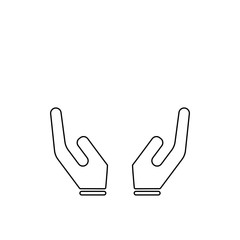 Obraz premium hand icon