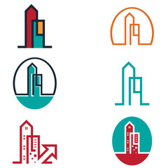 House Logo Abstract Real Estate