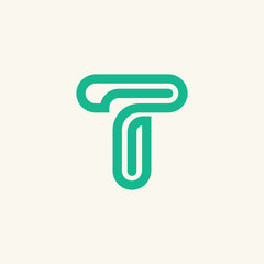 Logo Letter T 