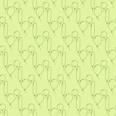 balloon seamless pattern