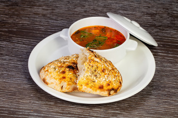 Ligurian minestrone soup