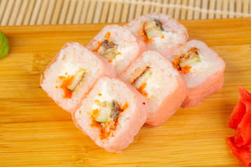 Delicious mamenori rolls