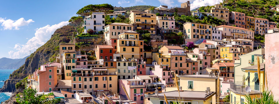 View over Manarola