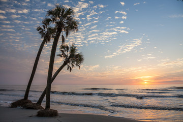 Sunrise at Hunting Island State Park, South Carolina