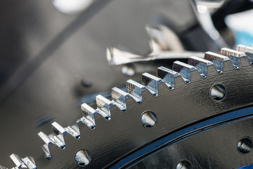 metal gears are engine, gearbox or rotor parts. Parts and parts of construction equipment