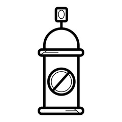 Insecticide icon vector