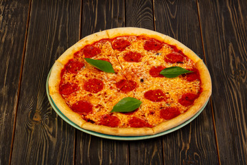 Hot Pepperoni pizza